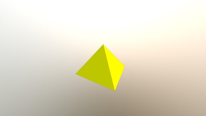 Basic Pyramid 3D Model