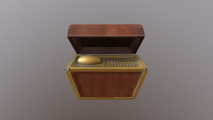 Treasure chest 3D Model