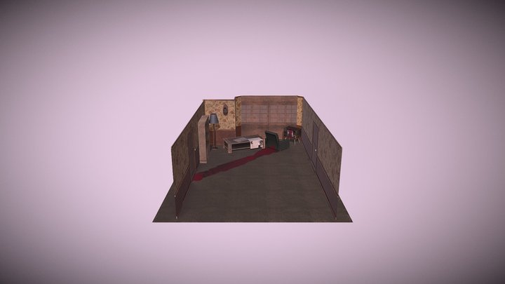 Re-created scene from Silent Hill 2 3D Model