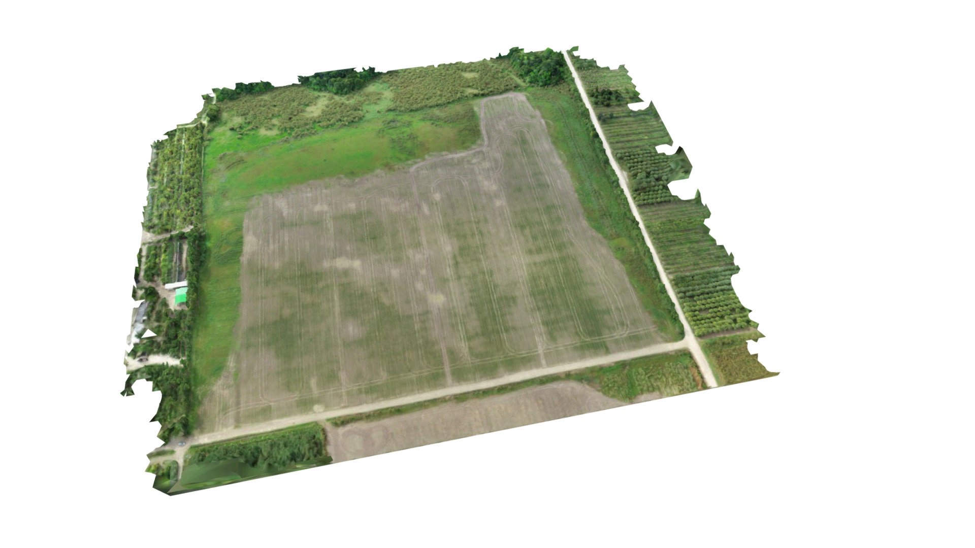 Farmland in Homestead Florida. USA