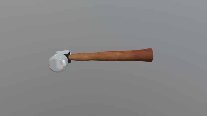Hammer With Realstic Graphics 3D Model