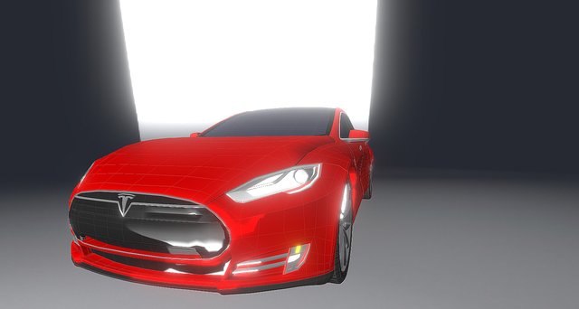 Tesla Obj 3D Model