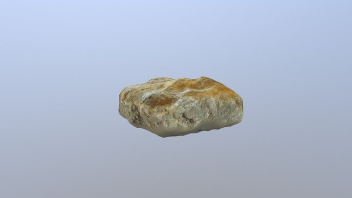 Viola limestone 3D Model
