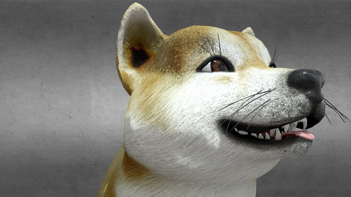 dog :] gltf 3D Model