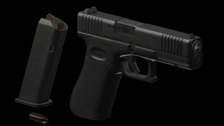 Free - G17 9mm 3D Model