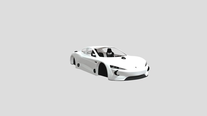Roadster Mold (This is the better version) (2) 3D Model
