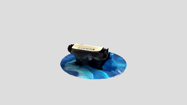 Typewriter Cake 3D Model