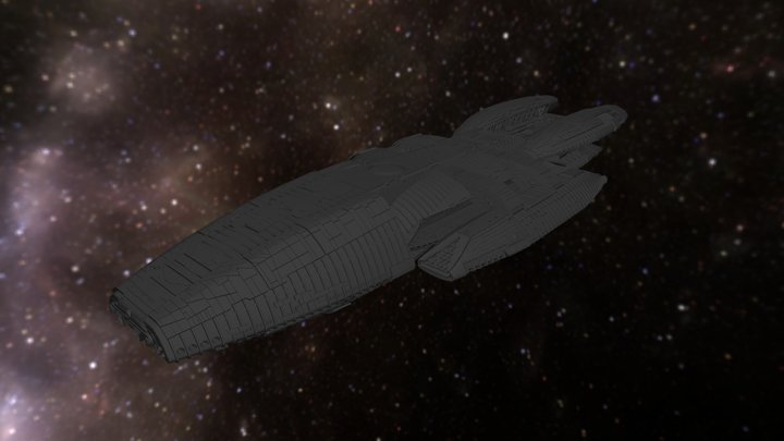 Battlestar Galactica - BSG 3D Model