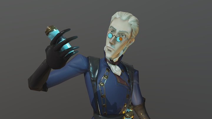 Isaac Carlyle 3D Model