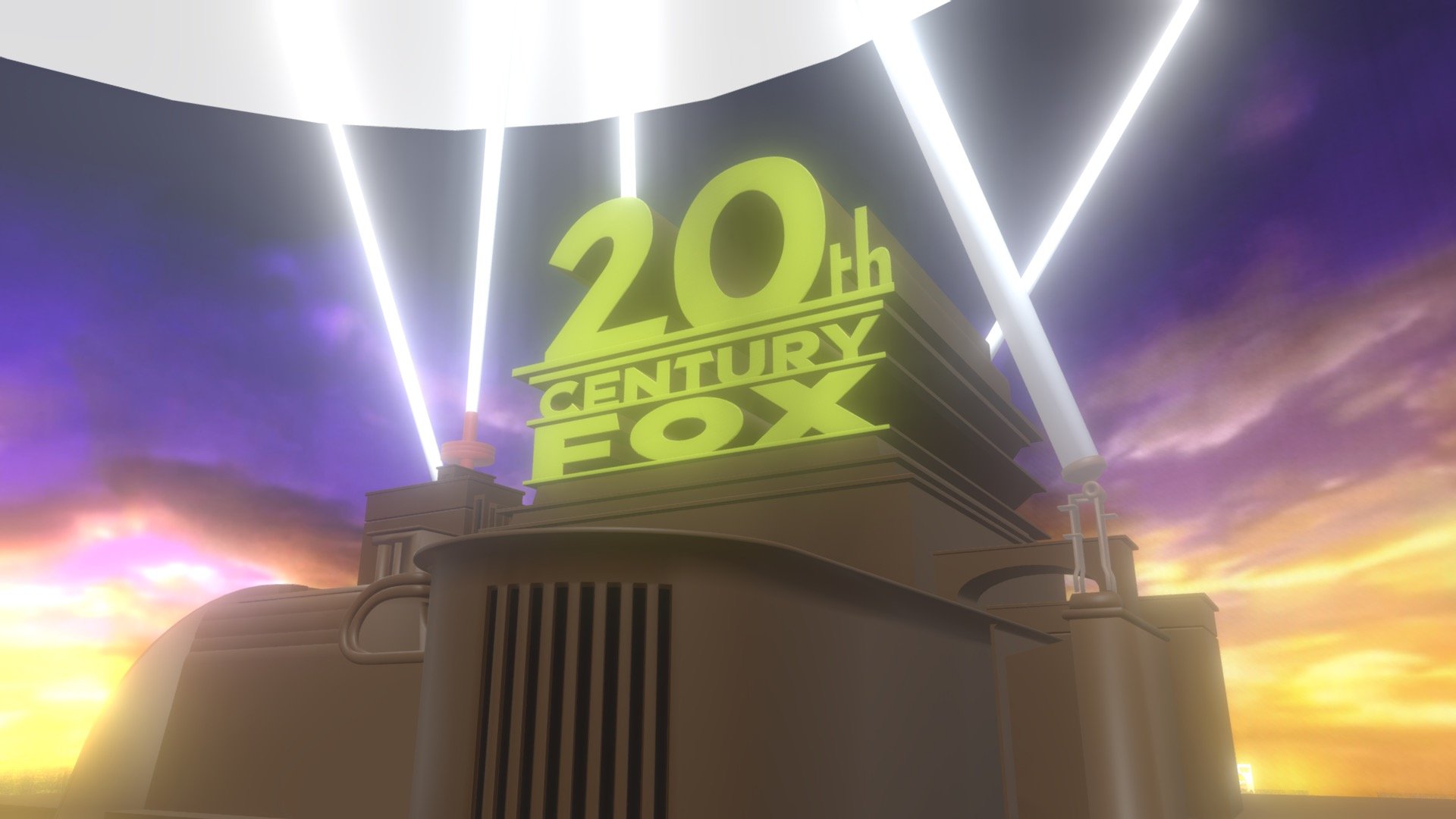 20th Century Fox Logo 1994 Fixed - - 3D Warehouse