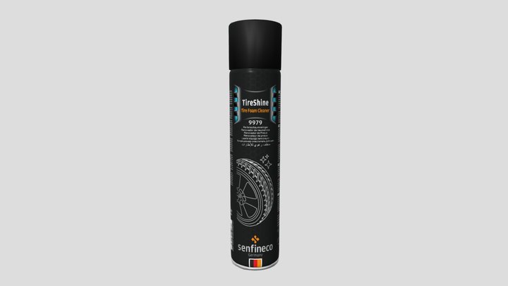 9979 TireShine Foam Cleaner 3D Model