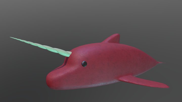 Inktober 2018 #12 Whale 3D Model