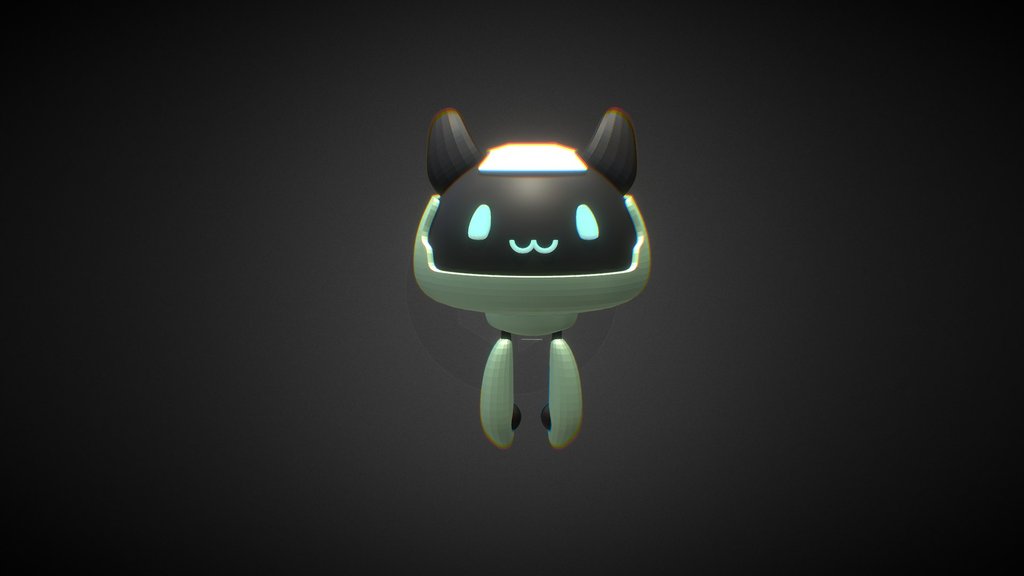 Kawaii & Cute Flying Robot