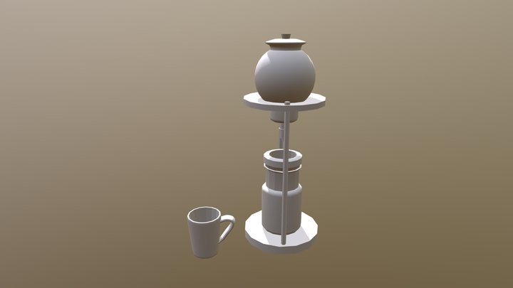 Coffee Drip 3D Model