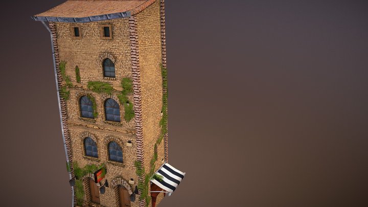 Italian Hostel 3D Model