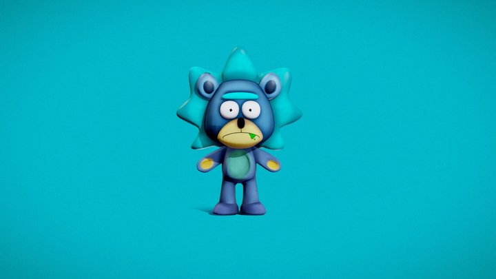 Bear Rick 3D Model