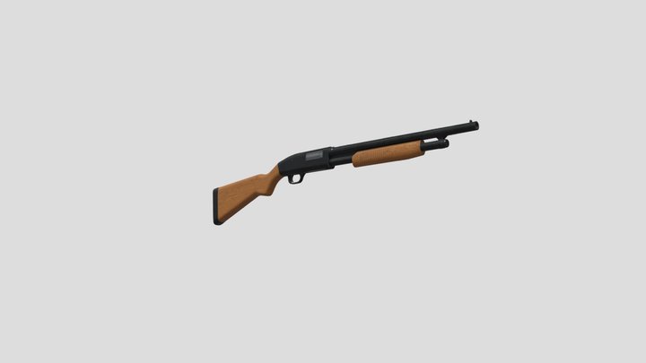 Shootgun 3D Model