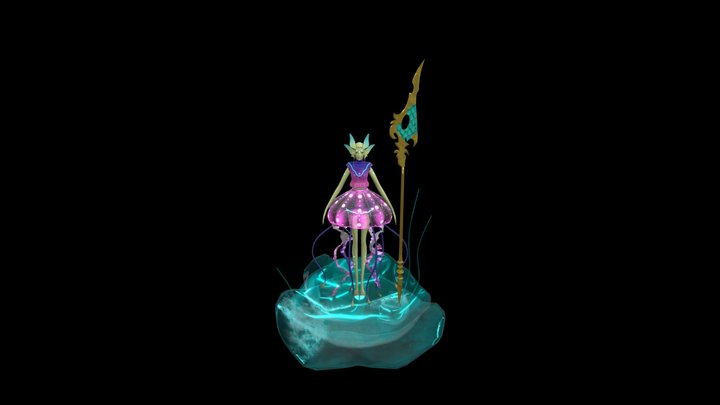 Guardian of the Celestial Ocean 3D Model