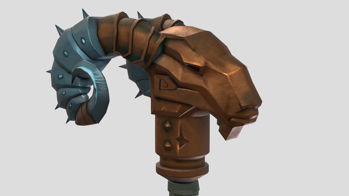 Ram Staff 3D Model