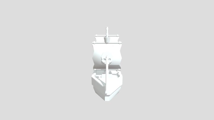 Pirate Ship 3D Model