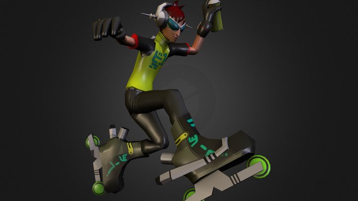 Beat - Jet Set Radio 3D Model