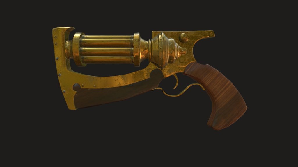 Steampunk Gun