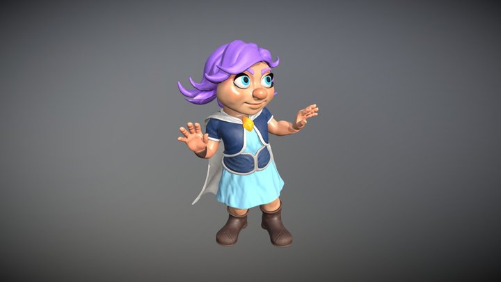Milena 3D Model