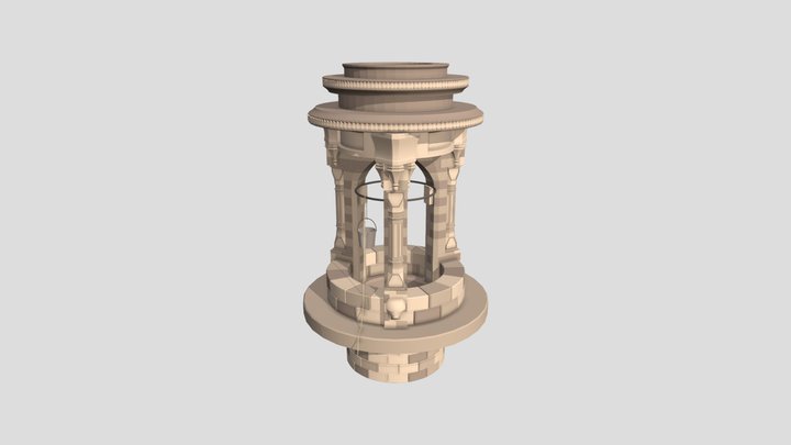 Ancient Well 3D Model