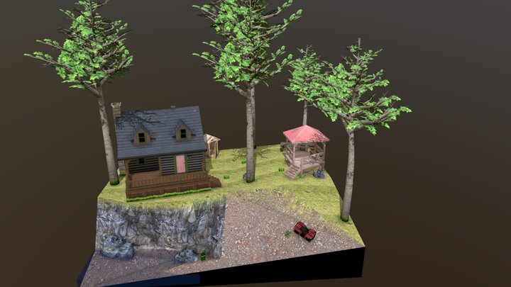 DAE_3D1_End assignment_House 3D Model