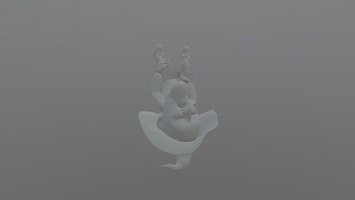 Bruja_Cosiendo_Domida 3D Model