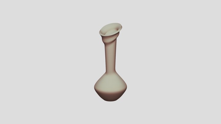 The tear collector container 3D Model