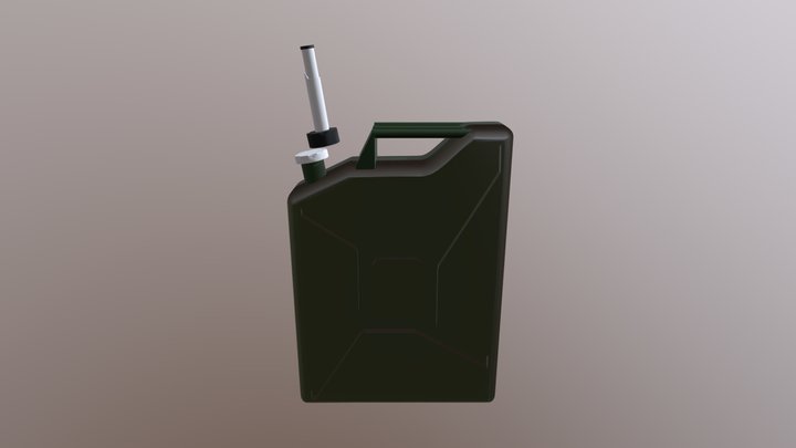 Epic Gas Can 3D Model