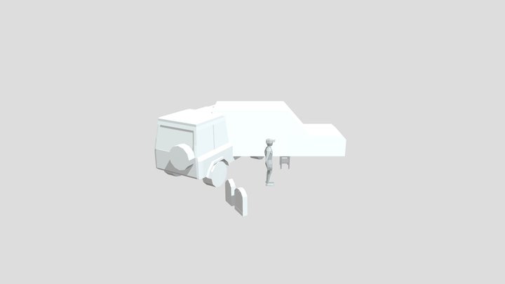 More detailed props (unwrapped & fixed!) 3D Model