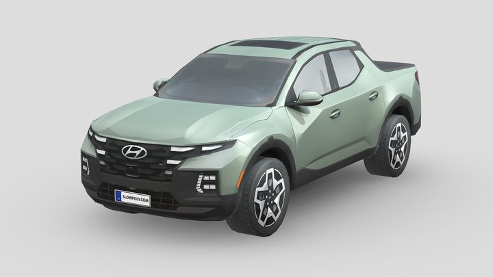 Hyundai Santa Cruz 3D Model