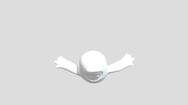 Fall Guy Official Model Animated 3D Model