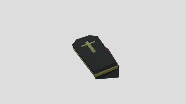 coffin 3D Model