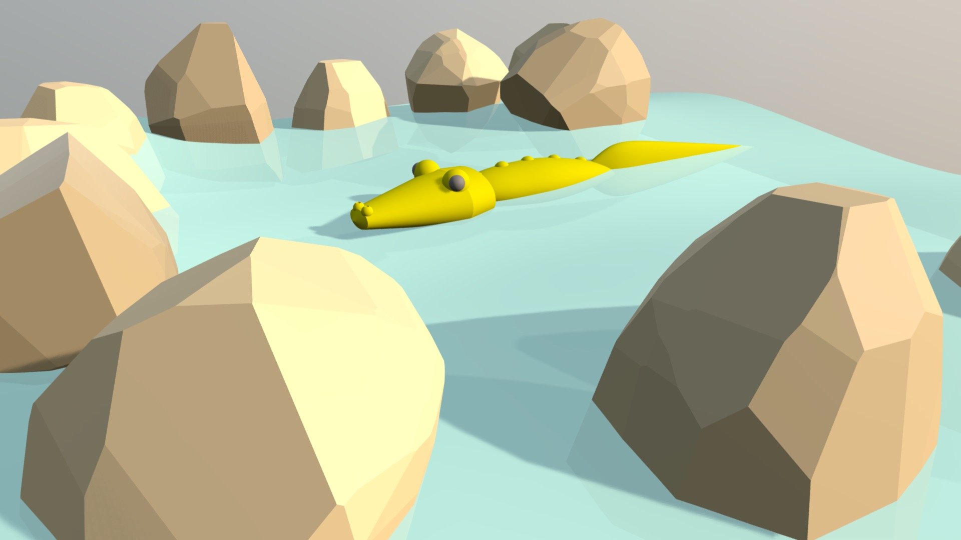 Lake - Download Free 3D model by AVZ (@micropalaeontology) [e8f3c6e ...