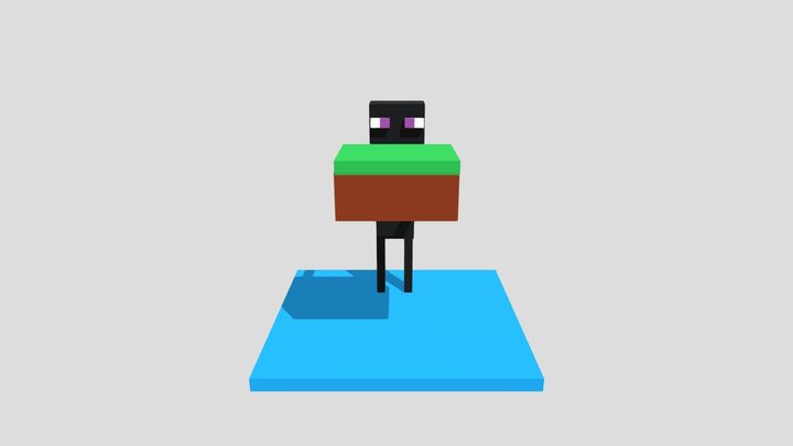 Enderman 3D Model