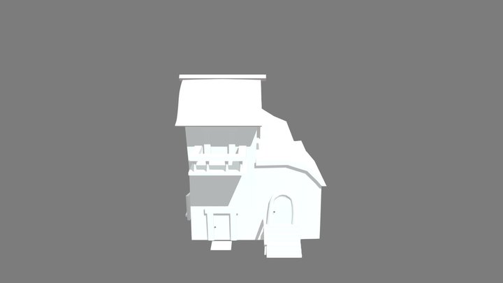 LVL 1 House 3D Model