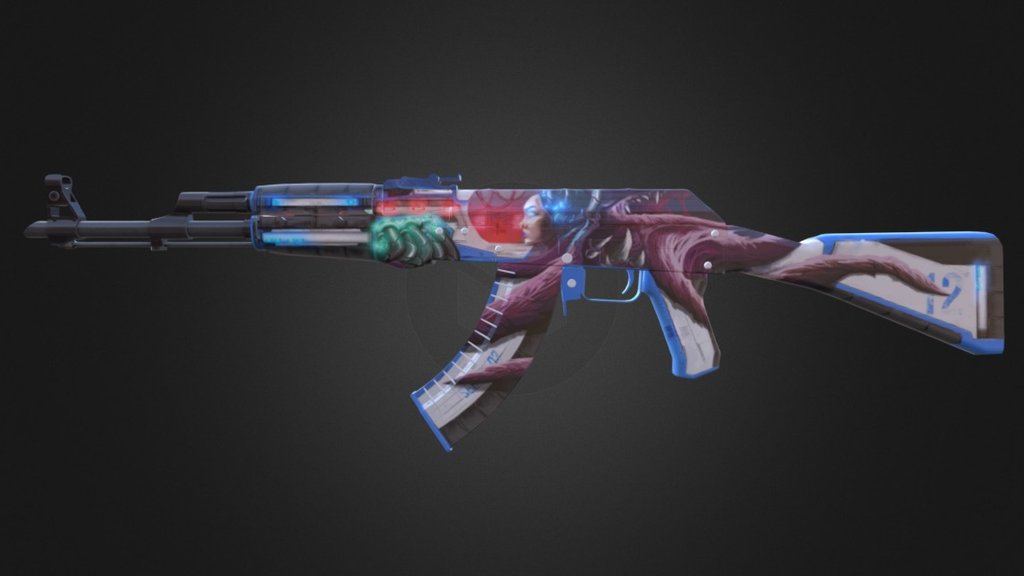 PC-CSGO | Cyberthing - 3D model by nineteenss [e8f418c] - Sketchfab