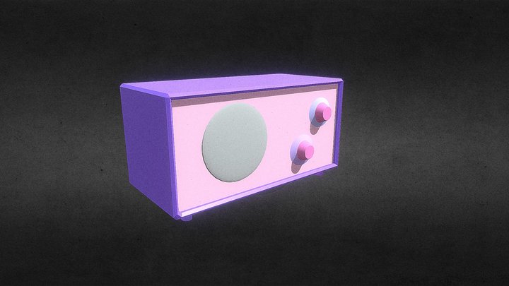 Adriana Radio 3D Model