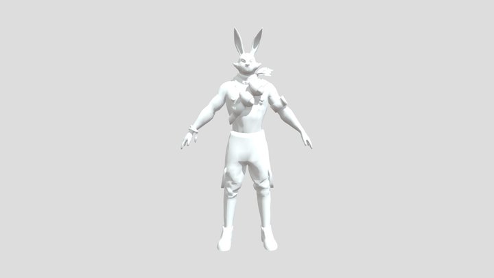 FREE FIRE NEW BUNNY BUNDLE 3D MODEL BY FFXAN 3D Model