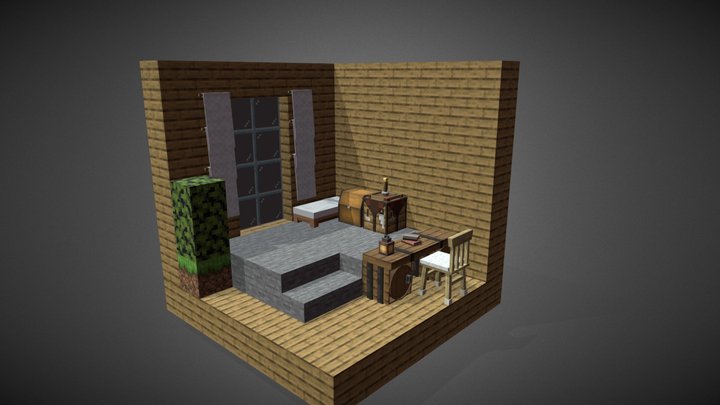 minecraft_room 3D Model
