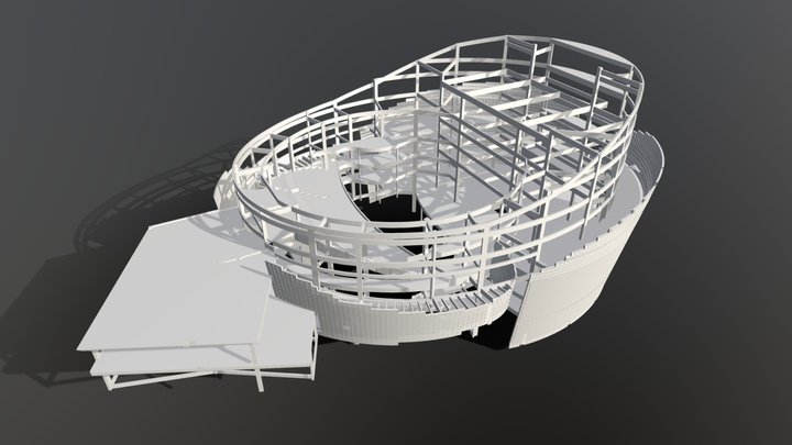 Teatro de Arapiraca 3D Model
