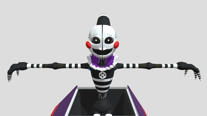 Stylized Security Puppet By Bunzai 3D Model