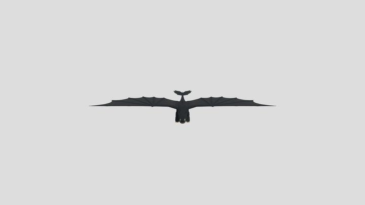 Toothless - How to train your dragon 3D Model
