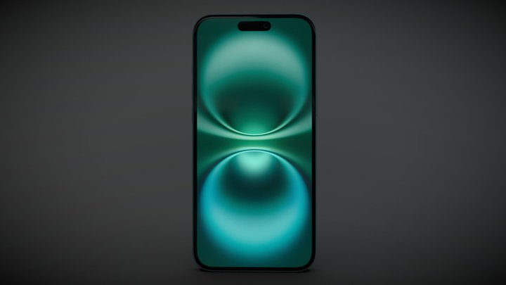 iPhone 16 Plus Green – Free 3D Model STL