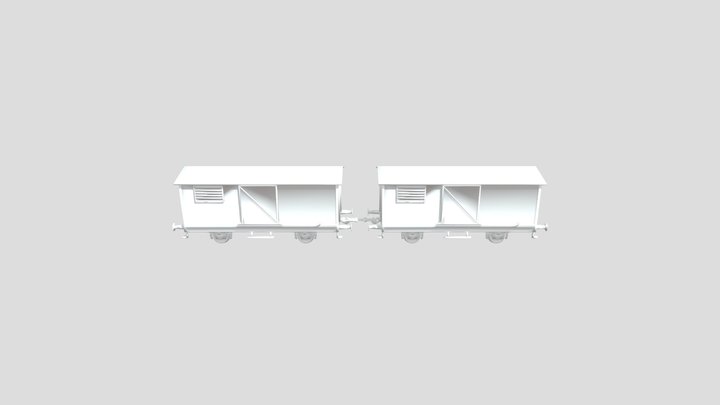 Wagon 3D Model