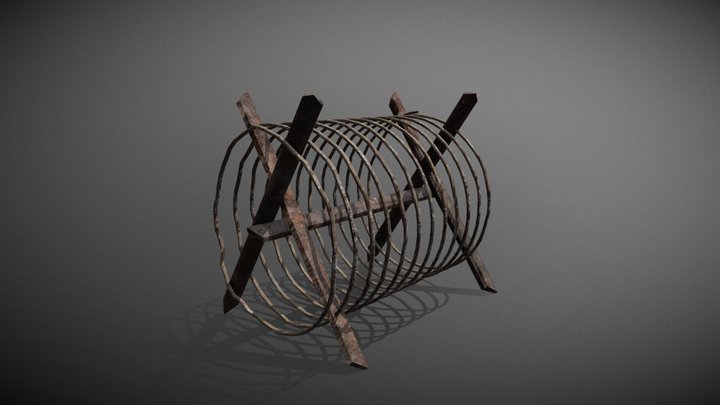 Barbed Wire 3D Model