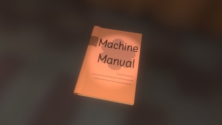 Machine Manual (Trinket) 3D Model